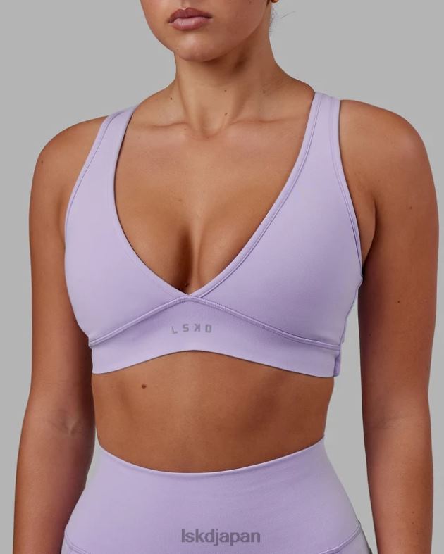 スタミナスポーツブラ - ペールライラック LSKD 女性 衣服 082HP58
