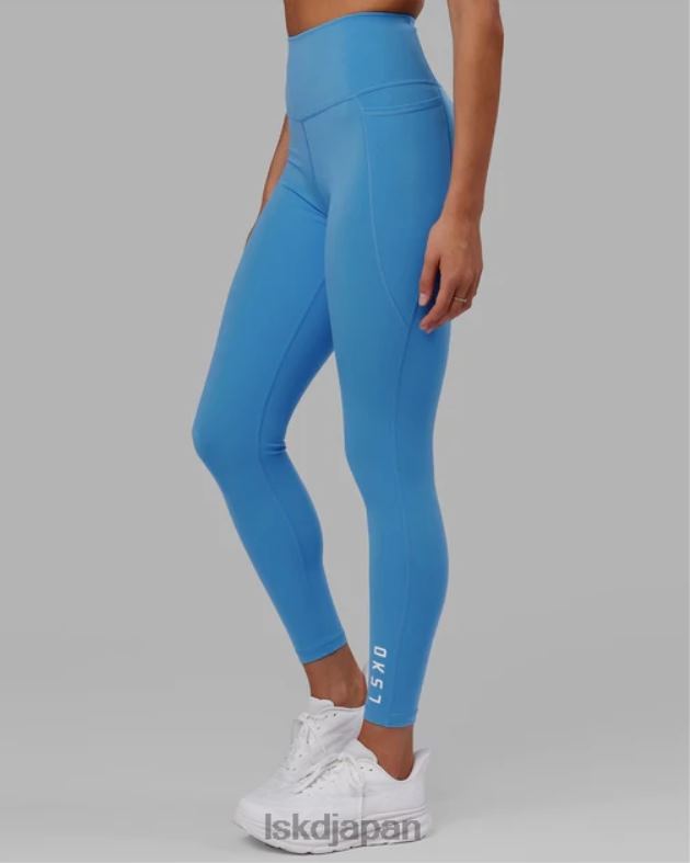 フラックス フルレングス レギンス - アジュールブルー LSKD 女性 衣服 082HP595