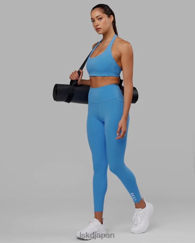 フラックス フルレングス レギンス - アジュールブルー LSKD 女性 衣服 082HP595
