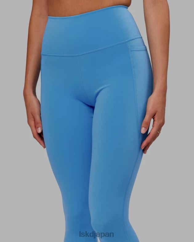 フラックス フルレングス レギンス - アジュールブルー LSKD 女性 衣服 082HP595