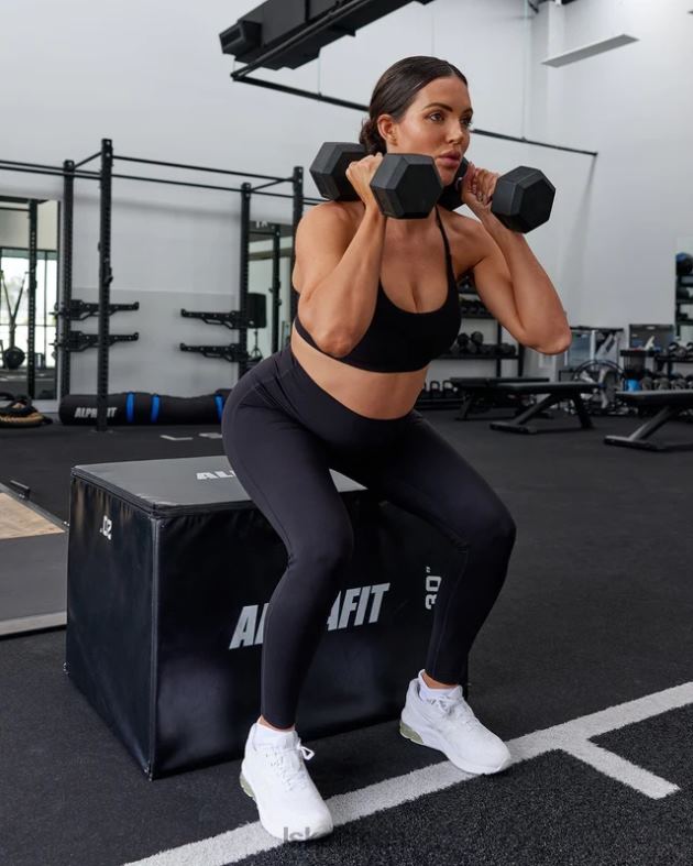 エリクシール フルレングス マタニティ レギンス - ブラック LSKD 女性 衣服 082HP597