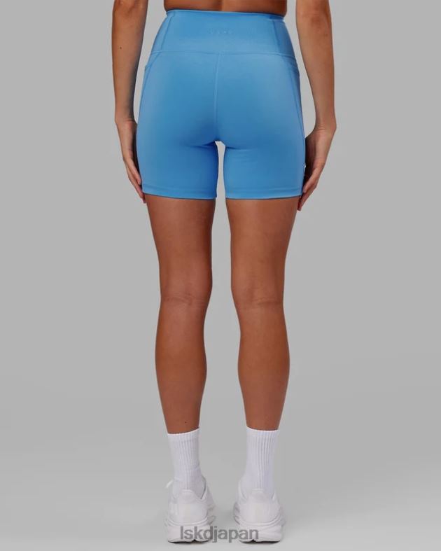 フラックス ミッドレングス ショート - アジュールブルー LSKD 女性 衣服 082HP600