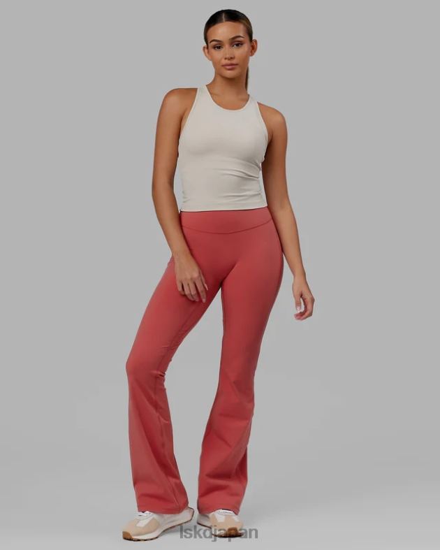 毎日のフレアレギンス - ミネラルレッド LSKD 女性 衣服 082HP605