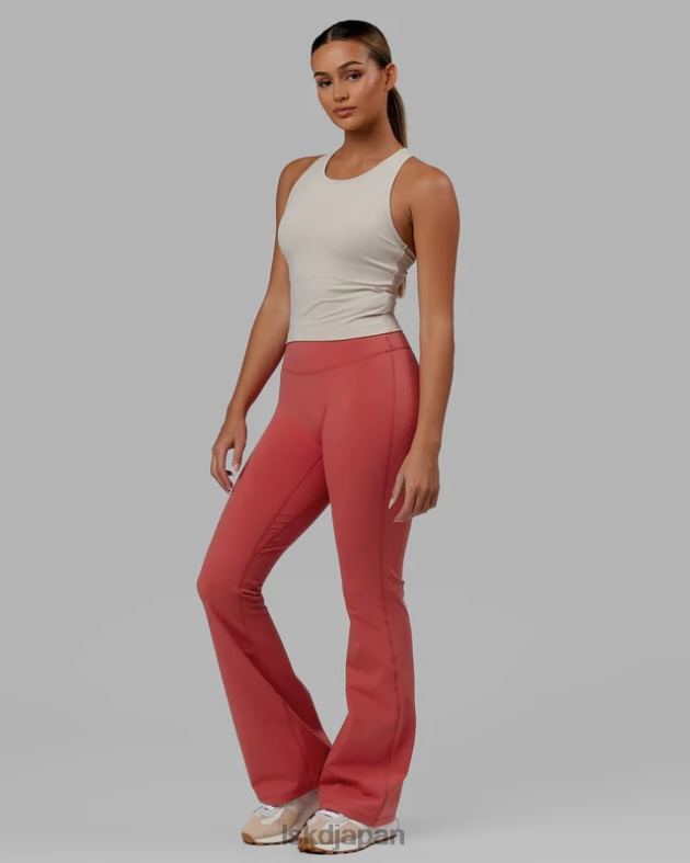 毎日のフレアレギンス - ミネラルレッド LSKD 女性 衣服 082HP605