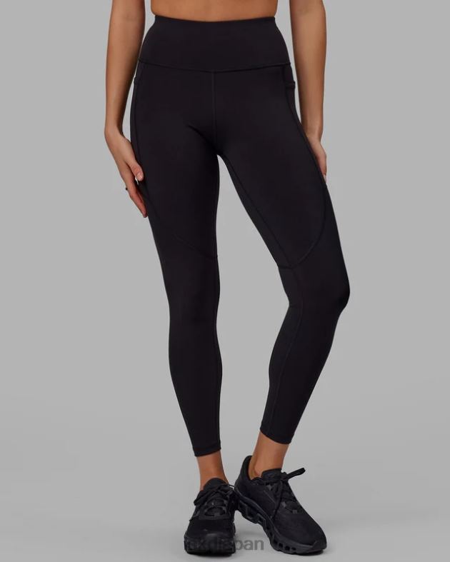 レップ フルレングス レギンス - ブラックネオンマゼンタ LSKD 女性 衣服 082HP614