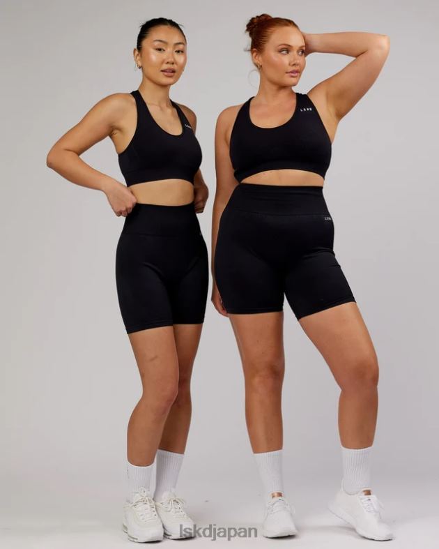 リミットレスシームレススポーツブラ - ブラック LSKD 女性 衣服 082HP61