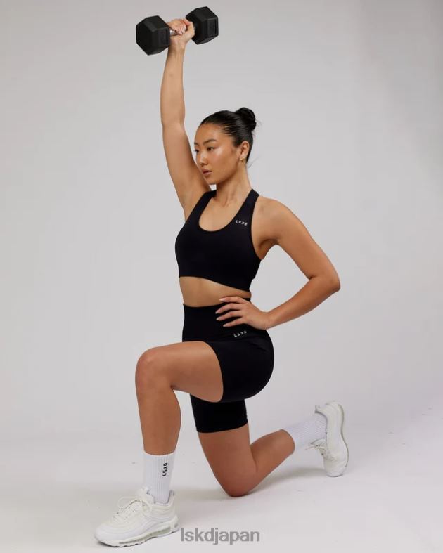 リミットレスシームレススポーツブラ - ブラック LSKD 女性 衣服 082HP61