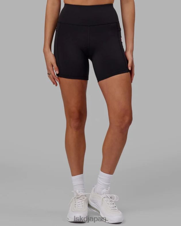 レップ ミッドレングス ショート - ブラックネオンマゼンタ LSKD 女性 衣服 082HP625