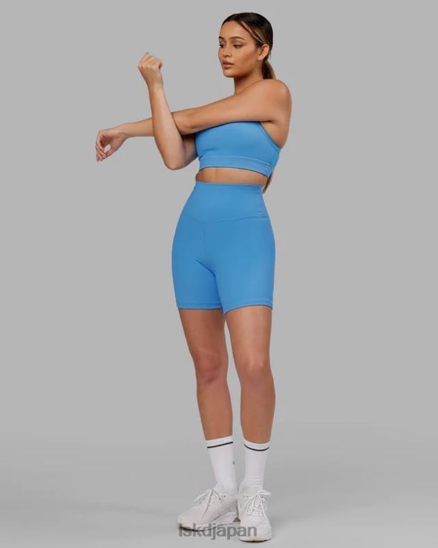 ストライクリブミッドレングスショート - アジュールブルー LSKD 女性 衣服 082HP633