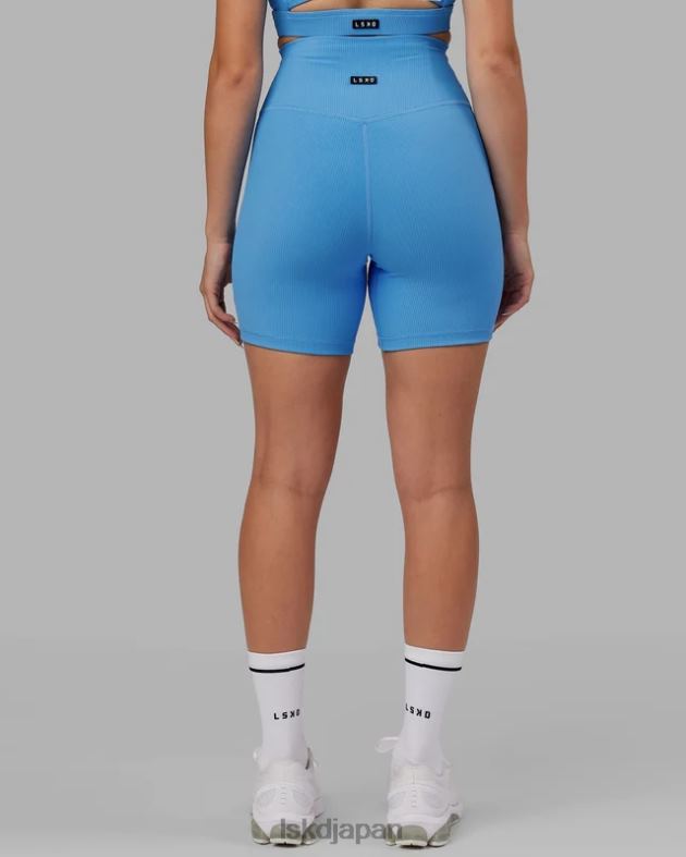 ストライクリブミッドレングスショート - アジュールブルー LSKD 女性 衣服 082HP633