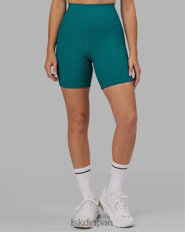 ストライクリブミッドレングスショート - シーグリーン LSKD 女性 衣服 082HP636
