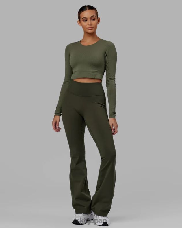 毎日のフレアレギンス - 森の夜 LSKD 女性 衣服 082HP642