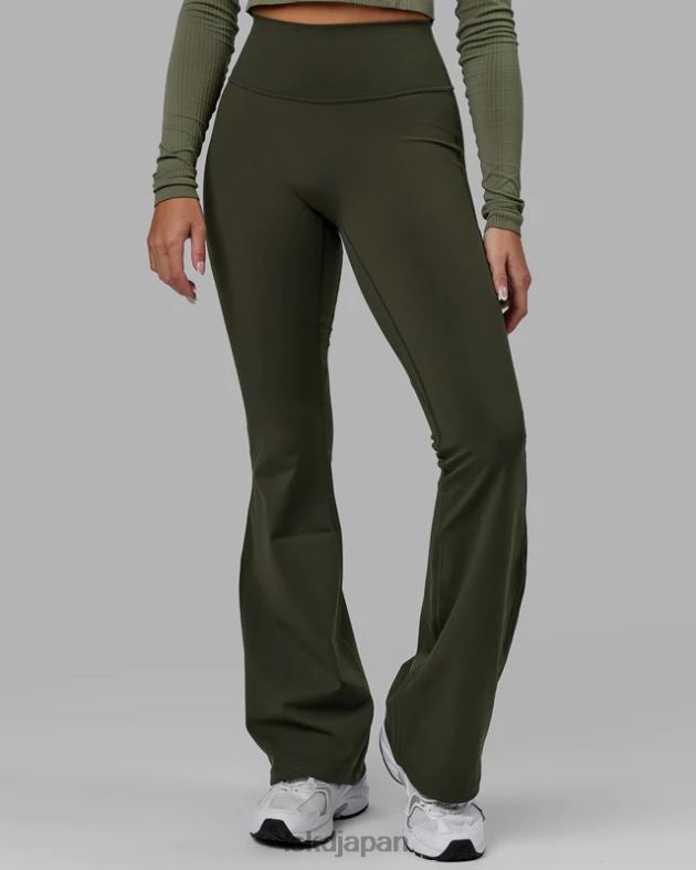 毎日のフレアレギンス - 森の夜 LSKD 女性 衣服 082HP642