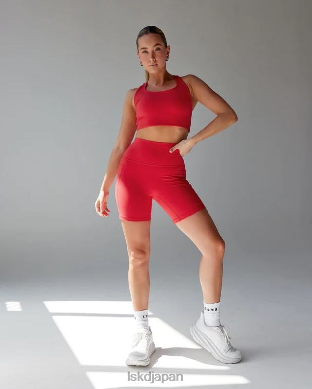 フュージョン ミッドレングス ショート - スカーレット LSKD 女性 衣服 082HP643