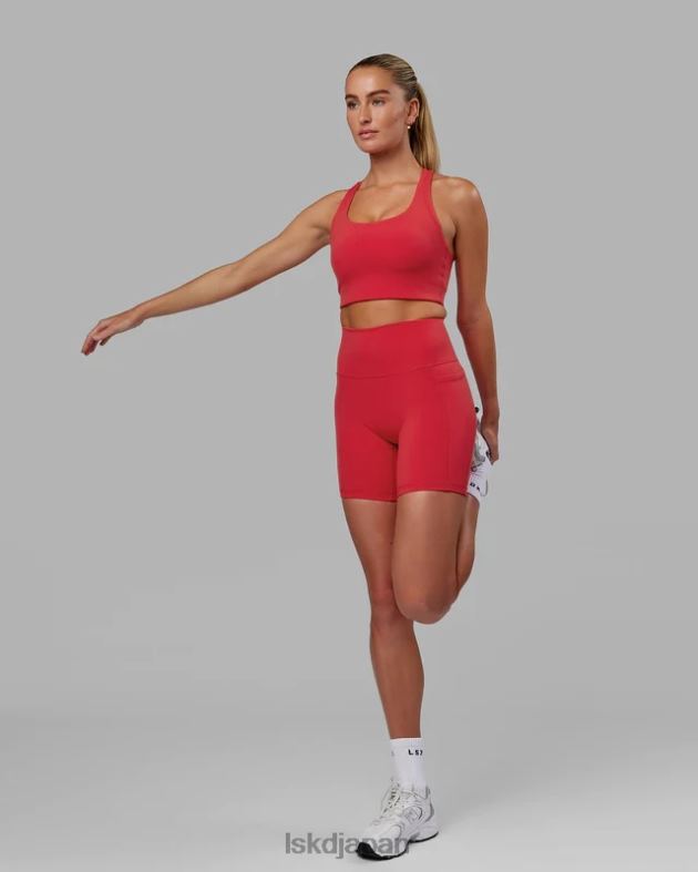 フュージョン ミッドレングス ショート - スカーレット LSKD 女性 衣服 082HP643