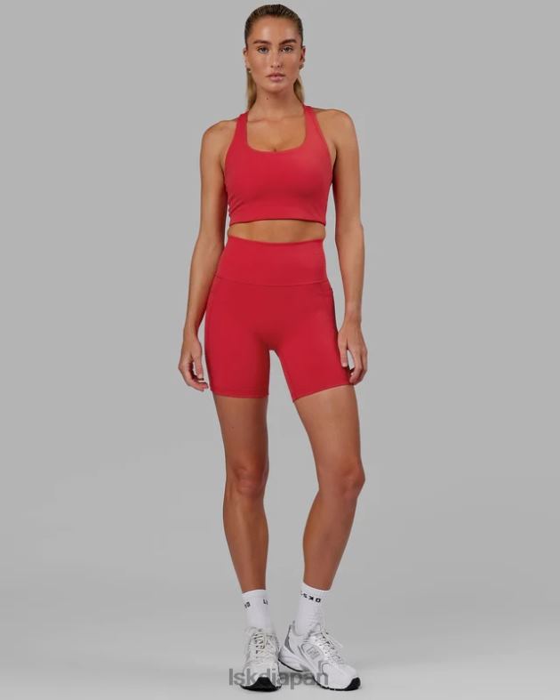 フュージョン ミッドレングス ショート - スカーレット LSKD 女性 衣服 082HP643