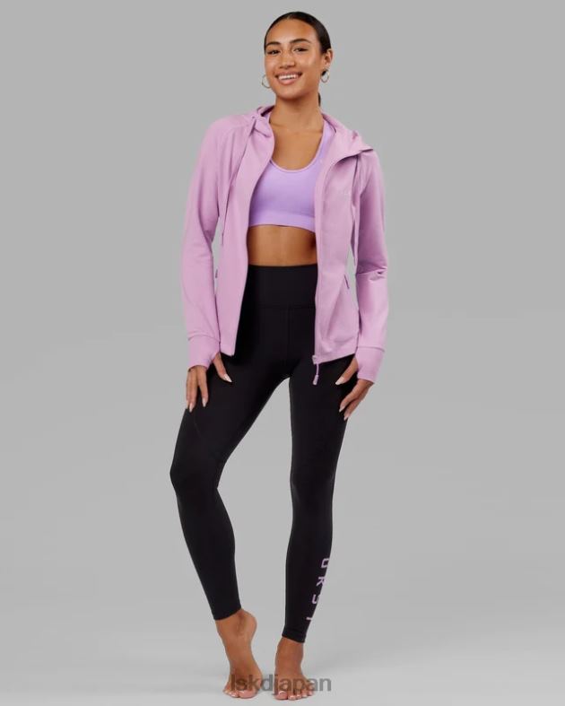 レップ フルレングス レギンス - ブラックライラック LSKD 女性 衣服 082HP645