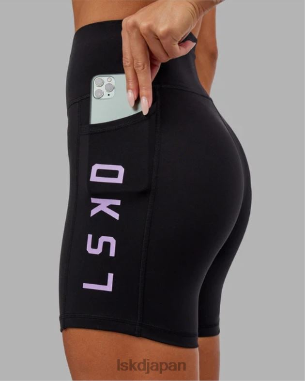 レップ ミッドレングスショート - ブラックライラック LSKD 女性 衣服 082HP656