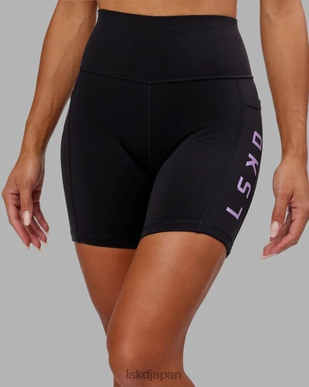 レップ ミッドレングスショート - ブラックライラック LSKD 女性 衣服 082HP656