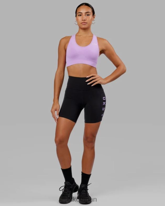 レップ ミッドレングスショート - ブラックライラック LSKD 女性 衣服 082HP656