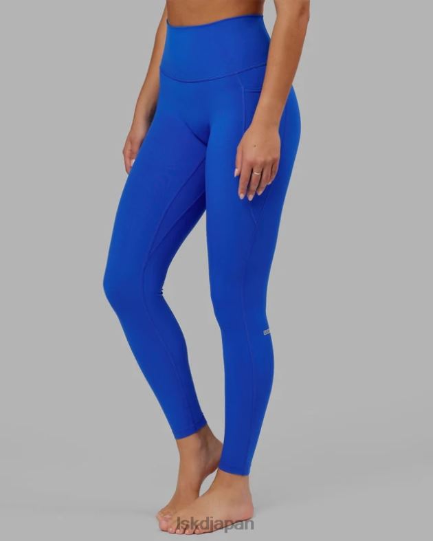フュージョン フルレングス レギンス - ストロングブルー LSKD 女性 衣服 082HP668