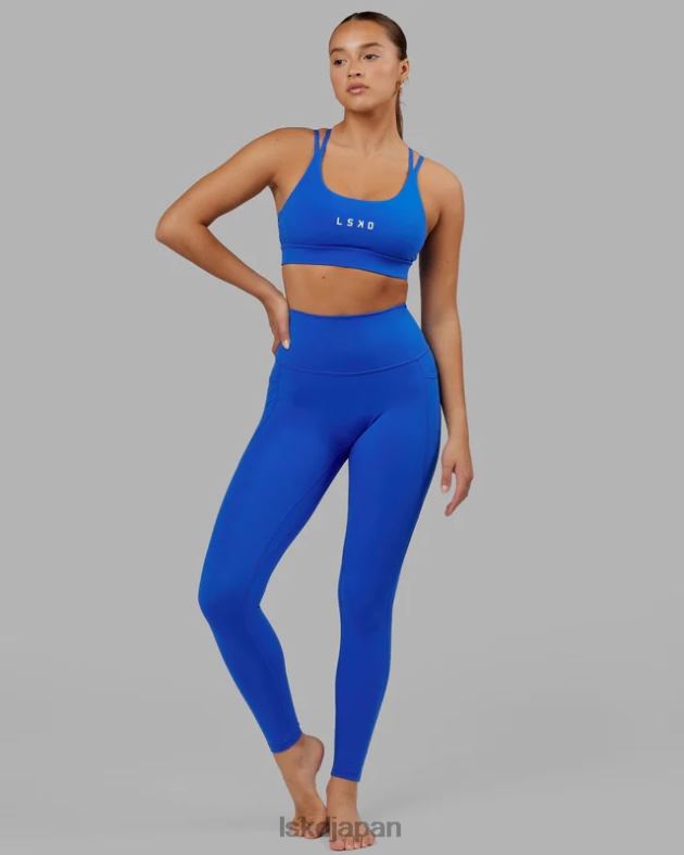 フュージョン フルレングス レギンス - ストロングブルー LSKD 女性 衣服 082HP668