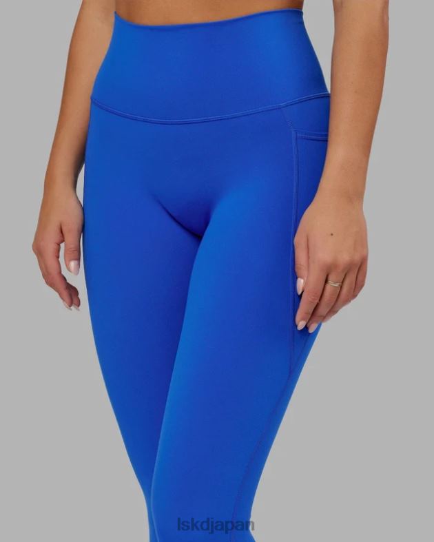 フュージョン フルレングス レギンス - ストロングブルー LSKD 女性 衣服 082HP668