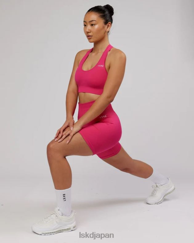 無制限のシームレスなスポーツブラ - マゼンタ LSKD 女性 衣服 082HP66