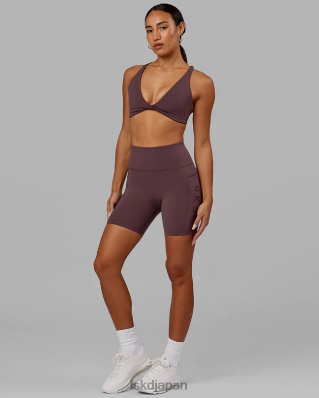 レップ ミッドレングス ショート - プラム LSKD 女性 衣服 082HP672