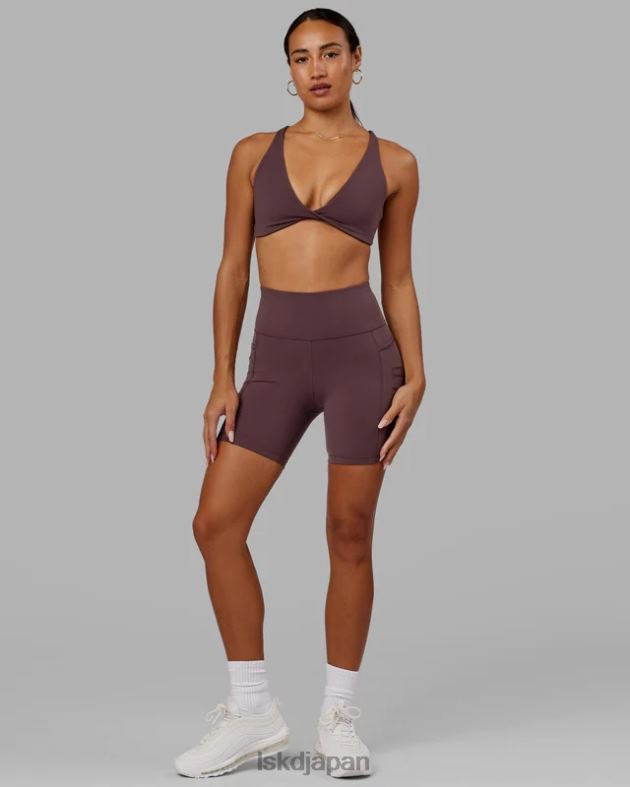 レップ ミッドレングス ショート - プラム LSKD 女性 衣服 082HP672