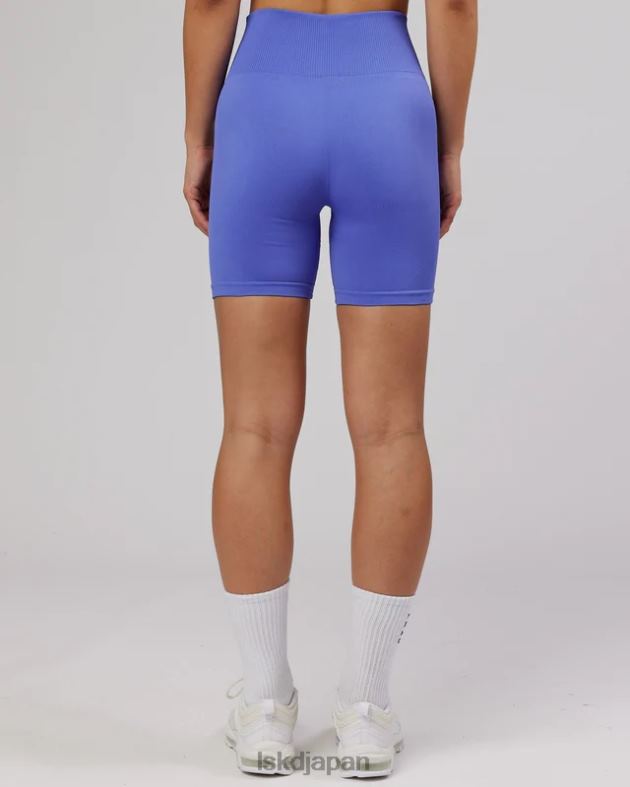 無限のシームレスなミッドレングスショート - コーンフラワーブルー LSKD 女性 衣服 082HP685