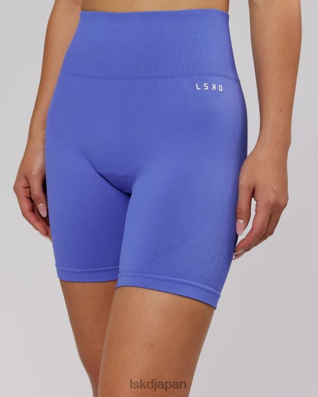 無限のシームレスなミッドレングスショート - コーンフラワーブルー LSKD 女性 衣服 082HP685