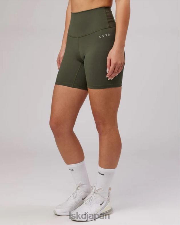 ベースミドル丈ショート - 森の夜 LSKD 女性 衣服 082HP689