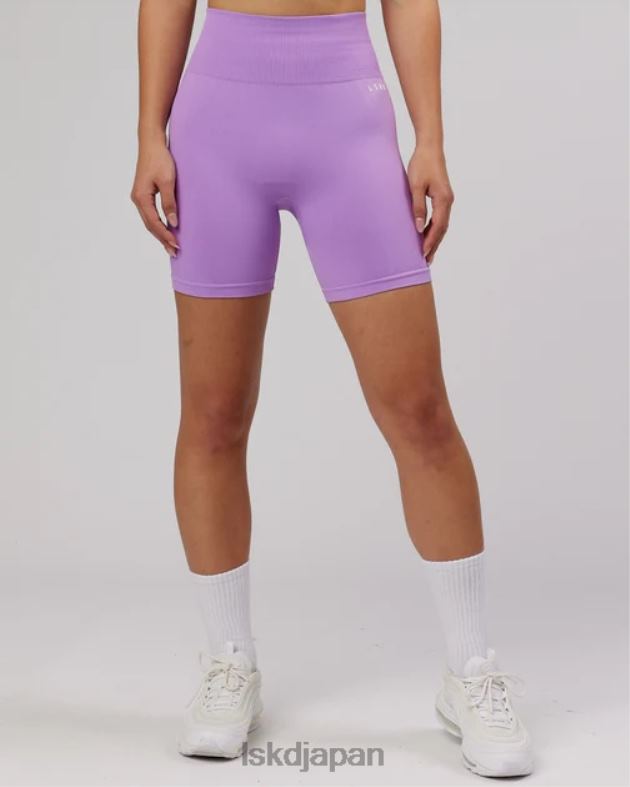 リミットレス シームレス ミッドレングス バイク ショート - ライラック LSKD 女性 衣服 082HP690