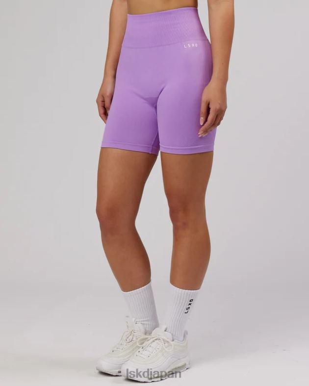 リミットレス シームレス ミッドレングス バイク ショート - ライラック LSKD 女性 衣服 082HP690