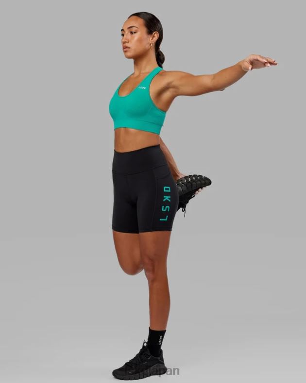 レップ ミッドレングス ショート - ブラックハイパーティール LSKD 女性 衣服 082HP693