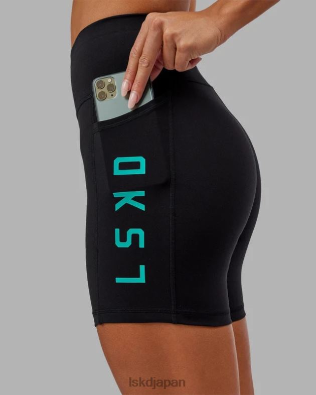レップ ミッドレングス ショート - ブラックハイパーティール LSKD 女性 衣服 082HP693