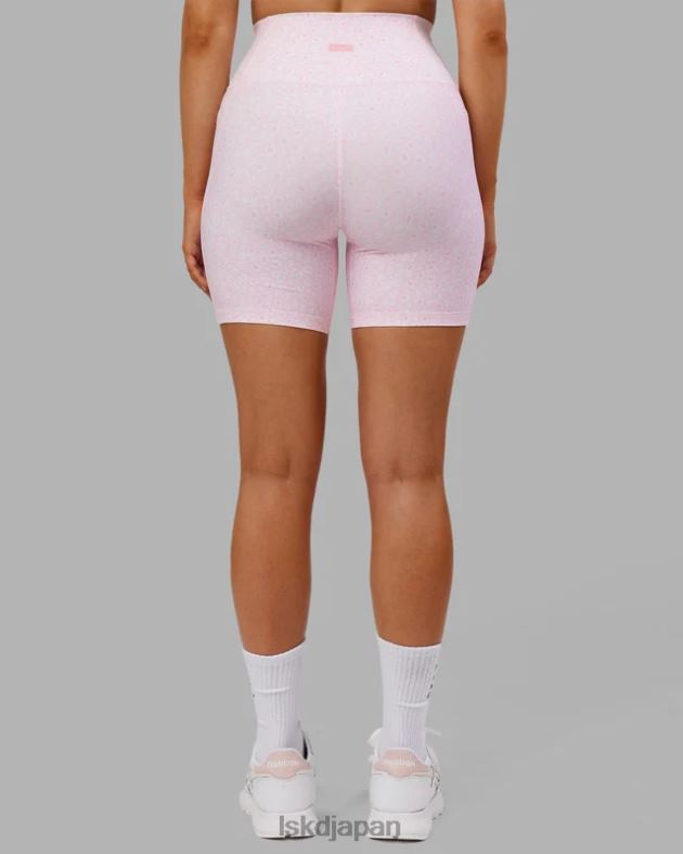 フュージョン ミッドレングス ショート - ブラッシュ レオパード LSKD 女性 衣服 082HP697