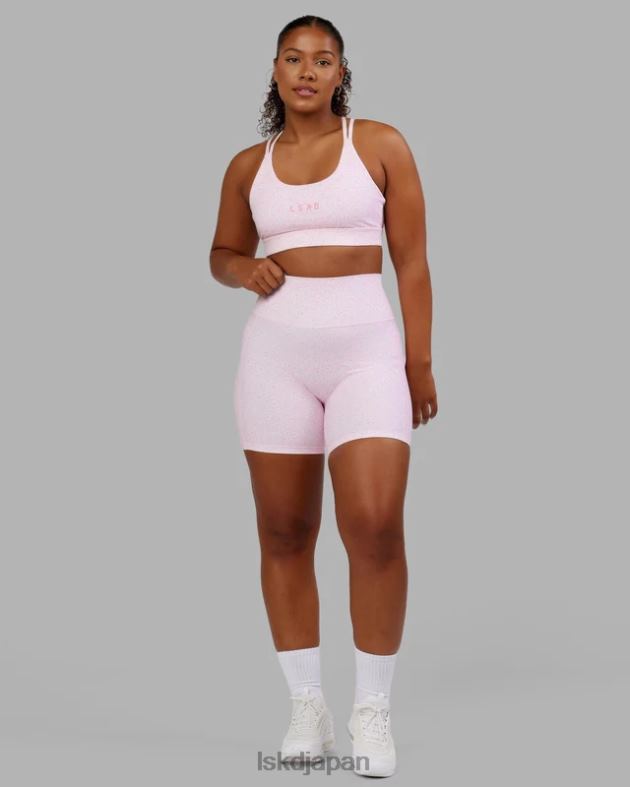 フュージョン ミッドレングス ショート - ブラッシュ レオパード LSKD 女性 衣服 082HP697