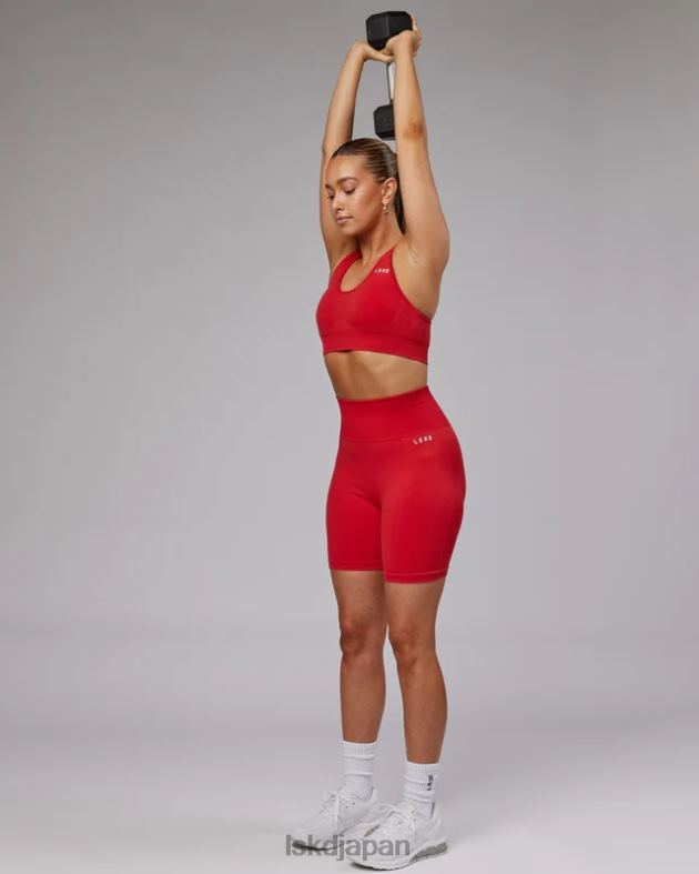 無限のシームレスなスポーツブラ - スカーレット LSKD 女性 衣服 082HP69