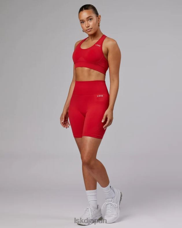 無限のシームレスなスポーツブラ - スカーレット LSKD 女性 衣服 082HP69