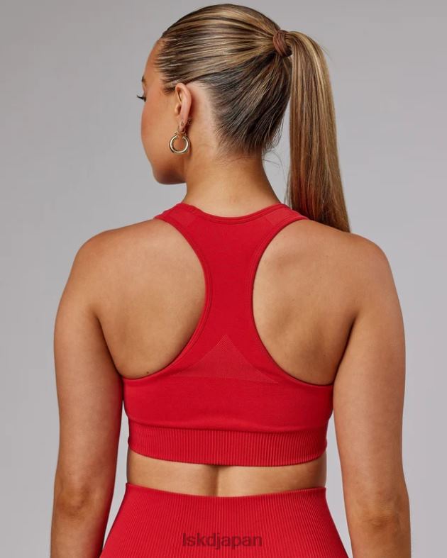 無限のシームレスなスポーツブラ - スカーレット LSKD 女性 衣服 082HP69
