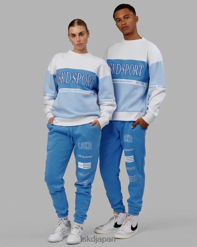 アカデミー ジョガー - アジュールブルー LSKD ユニセックス 衣服 082HP734