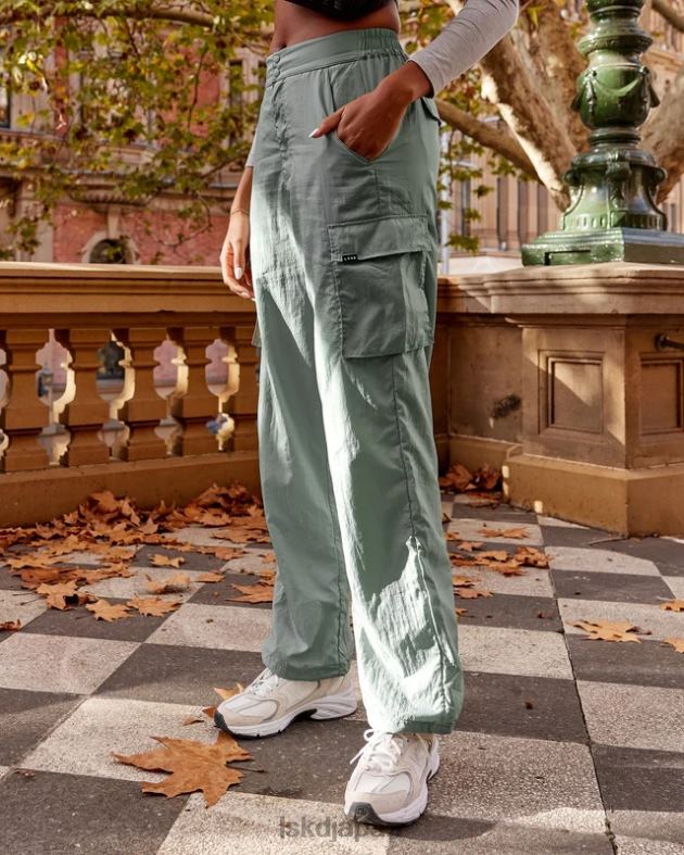 終日パフォーマンスカーゴパンツ - アイスバーググリーン LSKD ユニセックス 衣服 082HP746