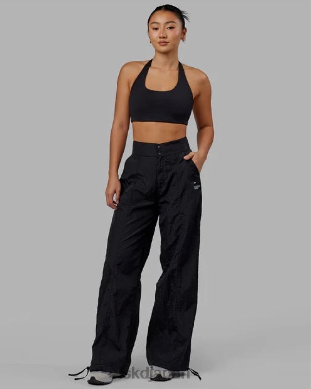 高度パラシュート パンツ - ブラック LSKD 女性 衣服 082HP748