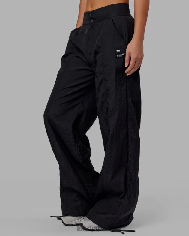 高度パラシュート パンツ - ブラック LSKD 女性 衣服 082HP748