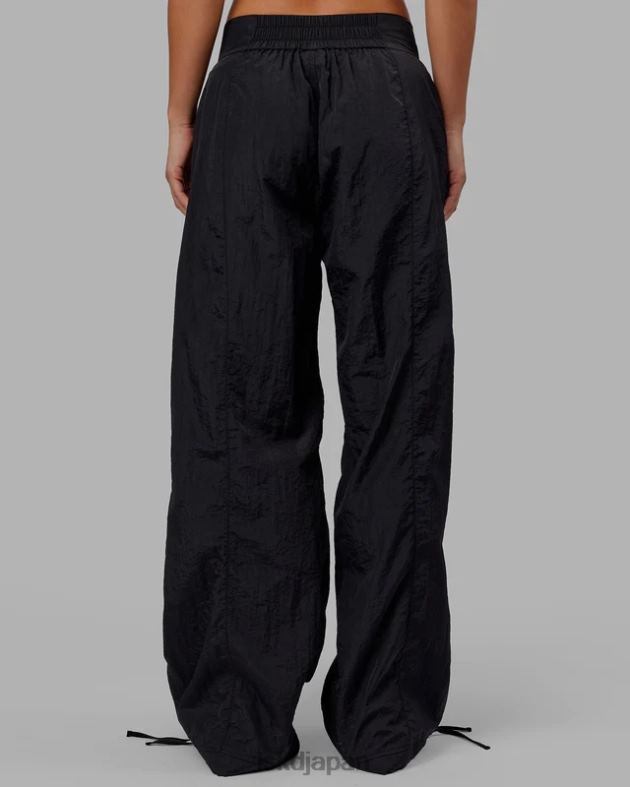 高度パラシュート パンツ - ブラック LSKD 女性 衣服 082HP748