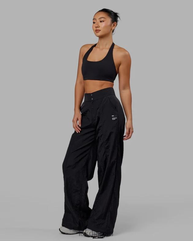 高度パラシュート パンツ - ブラック LSKD 女性 衣服 082HP748