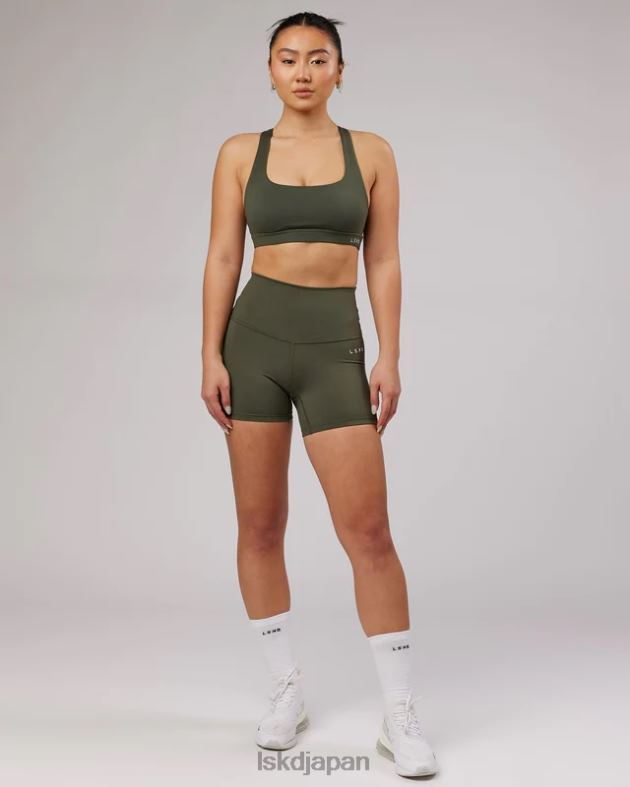 ベーススポーツブラ - 森の夜 LSKD 女性 衣服 082HP77