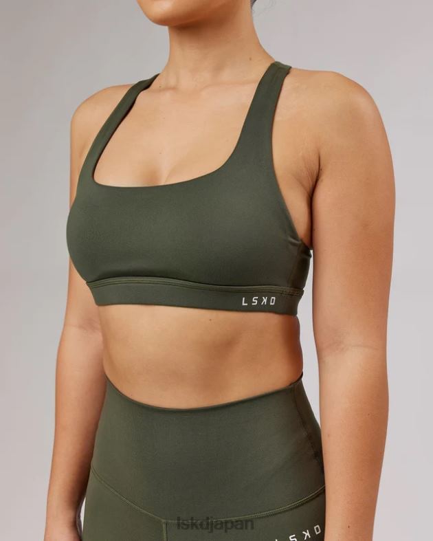 ベーススポーツブラ - 森の夜 LSKD 女性 衣服 082HP77